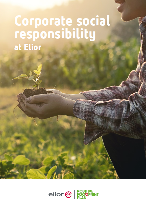 Image of the Elior UK's most recent Corporate Social Resposibility Report