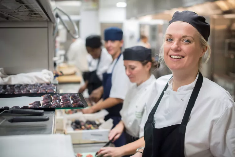 Elior chef, Katie Hultum, wins at the woman of the year awards